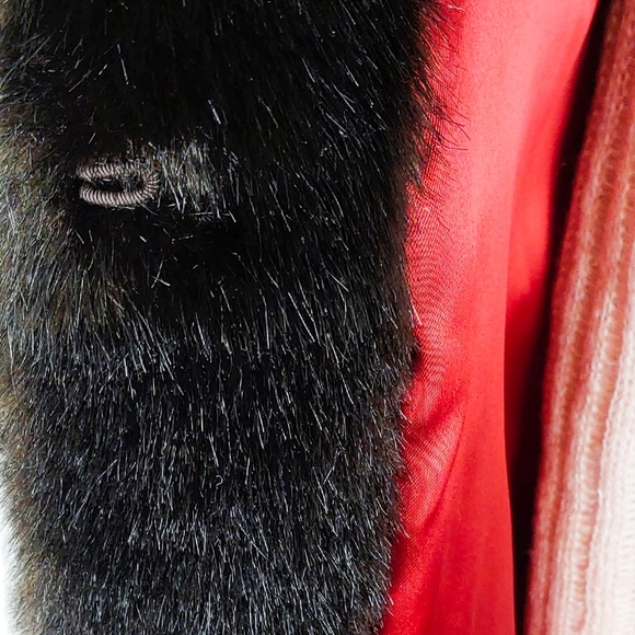 ~~SOLD~~Vtg Faux Chocolate Brown Womens M/LCoat by Signatures by Style VI Ltd - Picture 5 of 10